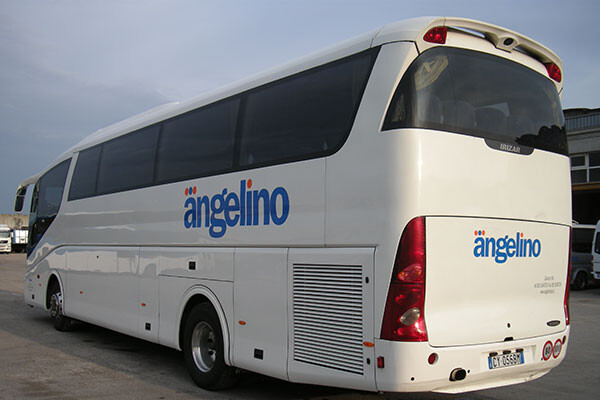 Irizar PB della flotta Angelino, vista posteriore