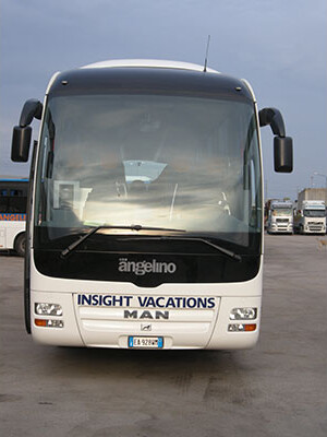 MAN R. Coach della flotta Angelino, vista frontale